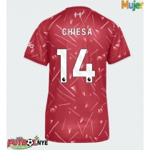 Camiseta Liverpool Federico Chiesa #14 Primera Equipación para mujer 2026-27 manga corta